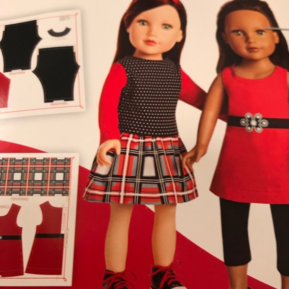 Lot 10 baby doll outfits clothes American girl cut b sew - Picture 3 of 12